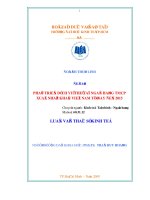 Phát triển dịch vụ thẻ tại ngân hàng TMCP xuất nhập khẩu Việt Nam từ nay đến 2015