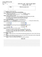 DE KIEM TRA I TIET LOP 7 (HKII)