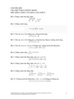 chuyen de on tap toan 9 rat hay