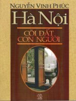 Ebook HÀ NỘI - CÕI ĐẤT CON NGƯỜI