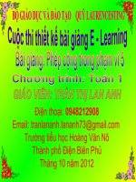 slide tóan lớp 1 -phép trừ tronh phạm vi 5