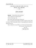 luận văn quản trị kinh doanh Giải pháp nhằm nâng cao hiệu quả hoạt động kinh doanh của Công ty TNHH Thương mại Dịch vụ Công nghệ Hồng Hà.