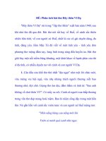 Đề: Phân tích bài thơ đây thôn vĩ dạ