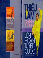 Thiếu Lâm Chính Tông Liên Hoàn Tuyệt Cước