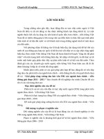 báo cáo thực tập: Giải pháp tăng cường thu hút vốn FDI vào ngành bưu chính – viễn thông giai đoạn 2011  2015