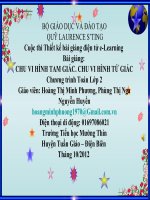 slide tóan 2 -chu vi tam giác, chu vi hình tứ giác