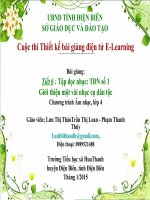 slide âm nhạc 4 -TĐN số 1, giới thiệu một vài nhạc cụ dân tộc