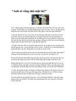 Hãy xem, hãy nghĩ và hãy nhớ...