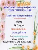 slide tiếng việt 1 -học vần ang,anh -GV nguyễn thị biền