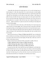 Báo cáo thực tập Công ty Cổ phần tơ lụa Hà Nội