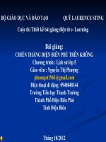 slide lịch sử 5 -chiến thắng điện biên phủ trên không _Gv N.T Phượng