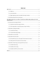 luận văn quản trị kinh doanh Hoạt động kinh doanh của công ty TNHH Thành Tú từ năm 2008 tời năm 2011