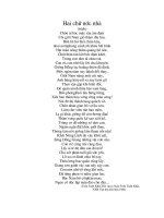 hai chữ nước nhà