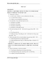luận văn quản trị kinh doanh Đánh giá các hoạt động quản trị của Công ty cổ phần dược phẩm và thiết bị y tế SD Việt Nam.