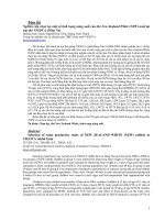 Nghiên cứu chọn lọc một số tính trạng năng suất của thỏ New Zealand White (NZW) nuôi tại trại thỏ VIGOVA, Đồng Nai