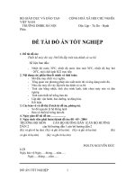 đồ án tự động hóa Thiết kế máy đá vảy 10t24h lắp trên tàu đánh cá xa bờ