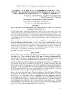 TÁC ĐỘNG CỦA CÁC BIỆN PHÁP CAN THIỆP ĐẾN THAY ĐỔI NHẬN THỨC, THÁI ĐỘ, THỰC HÀNH CHĂN NUÔI (KAP) TẠI CÁC HỘ CHĂN NUÔI GIA CẦM NHỎ LẺ NHẰM GIẢM THIỂU NGUY CƠ LÂY LAN DỊCH CÚM GIA CẦM