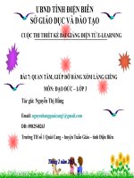 slide đạo đức lớp 3 -quan tâm, giúp đỡ hàng xóm láng giềng