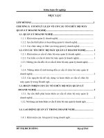 luận văn quản trị kinh doanh Hoàn thiện cơ cấu tổ chức bộ máy quản lý tại công ty TNHH Phát triển Công nghệ Hệ thống