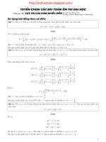 Một số bài toán về cực trị của hàm số nhiều biến