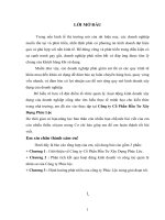 luận văn quản trị kinh doanh Phân tích kết quả hoạt động kinh doanh và công tác quản lý nhân sư của Công ty Phúc Lộc