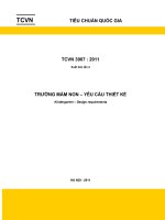GIÁO TRÌNH-TRƯỜNG MẦM NON TIÊU CHUẨN THIẾT KẾ