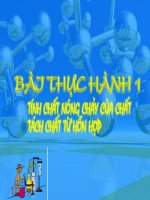 Giáo án bồi dưỡng thao giảng, thi giáo viên môn hoá 8 Bài thực hành số 1 (8)