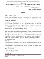 Kỹ năng vẽ các loại và dạng biều đồ cơ bản trong chương trình địa lí  12