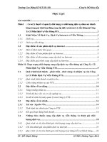 luận văn quản trị kinh doanh Một số giải pháp nâng cao chất lượng cung cấp dịch vụ Internet và viễn thông tại Công Ty Cổ Phần Dịch Vụ Viễn Thông FTS