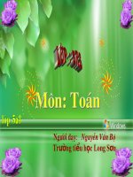 Tiết 142 ôn tập về số thập phân