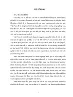 luận văn quản trị kinh doanh  Nâng cao hiệu quả kinh doanh hàng hóa nhập khẩu tại công ty cổ phần công nghệ và thiết bị Minh Thành.