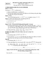 Đề khảo sát lần 1 (09-10)