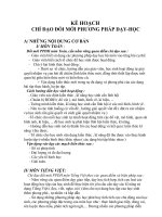 CHỈ ĐẠO ĐỔI MỚI PPDH