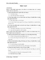 luận văn quản trị kinh doanh PHÂN TÍCH HOẠT ĐỘNG SXKD CỦA CÔNG TY CỔ PHẦN ĐẦU TƯ VÀ PHÁT TRIỂN NHÀ HÀ NỘI SỐ 30