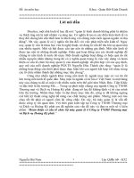 luận văn quản lý dự án  Hoàn thiện cơ cấu tổ chức bộ máy quản lý ở Công ty TNHH Thương mại và Dịch vụ Hoàng Kỳ phát.