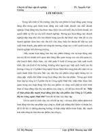 luận văn quản trị kinh doanh Một số biện pháp đẩy mạnh hoạt động tiêu thụ sản phẩm của Công ty Cổ phần Dự án Công nghệ Nhật Hải