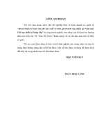 Hoàn thiện kế toán chi phí sản xuất và tính giá thành sản phẩm tại Nhà máy Chế tạo thiết bị Nâng Hạ