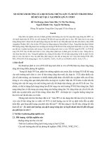 So sánh ảnh hưởng của dịch nang trứng lợn và huyết thanh thai bê đến kết quả tạo phôi lợn In vitro