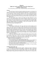 Nghiên cứu về giới trong đại dịch cúm gia cầm ở Đông Nam Á (Thailand, Vietnam và Lào)