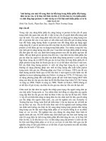 Ảnh hưởng của mức bổ sung thức ăn hỗn hợp trong khẩu phần đến lượng thức ăn ăn vào, tỷ lệ thay thế thức ăn thô, tỷ lệ tiêu hoá in vivo khẩu phần và sinh tổng hợp protein vi sinh vật dạ cỏ ở bò thịt