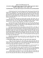 Báo cáo tổng quan về rà soát, điều chỉnh quy hoạch tổng thể tam giác phát triển campuchia – lào   việt nam (tại hội nghị ban điều phối chung ba nước lần thứ năm tại rattanakiri)