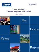 Sự di cư qua lại nga việt những khía cạnh lịch sử, kinh tế xã hội và chính trị