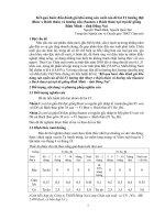 Kết quả bước đầu đánh giá khả năng sản xuất của dê lai F1 hướng thịt (Boer x Bách thảo) và hướng sữa (Saanen x Bách thảo) tại trại dê giống Bình Minh – tỉnh Đồng Nai