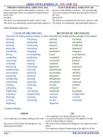 -ED & -ING ADJECTIVE