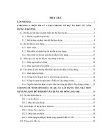 luận văn kinh tế đầu tư  Một số kiến nghị nâng cao hiệu quả đầu tư dự án xây dựng tòa nhà New skyline, khu đô thị mới Văn Quán, Hà Đông, Hà Nội