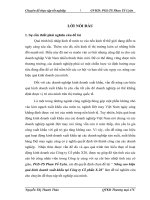 thạc sĩ quản trị kinh doanh Nâng cao hiệu quả kinh doanh xuất khẩu tại Công ty Cổ phần X.20 trường dh KINH TẾ QUỐC DÂN