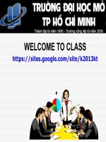 Slide Bài giảng Chương 5 Vai trò của kế toán phần 1