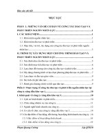 luận văn quản trị nhân lực Thực trạng và một số giải pháp nhằm hoàn thiện đào tạo và phát triển công tác đào tạo và phát triển nguồn nhân lực tại công ty xăng dầu khu vực i