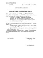 don xin ho tro kinh phi