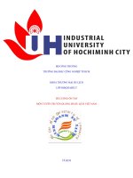 ĐỀ CƯƠNG ÔN TẬP MÔN TUYÊN TRUYỀN QUẢNG BÁ DU LỊCH VIỆT NAM